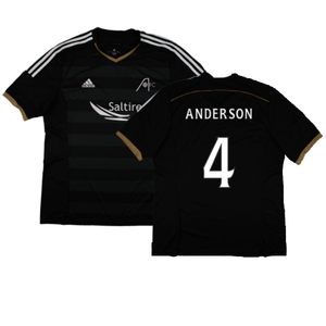 Aberdeen 2014-15 Away Shirt (XL) (Anderson 4) (Excellent)_0