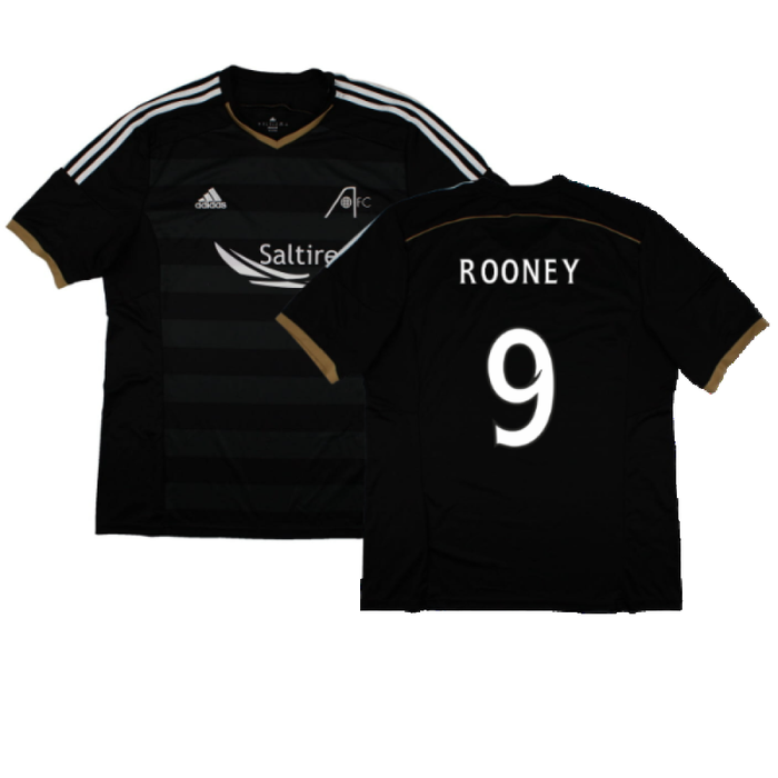 Aberdeen 2014-15 Away Shirt (XL) (Rooney 9) (Excellent)