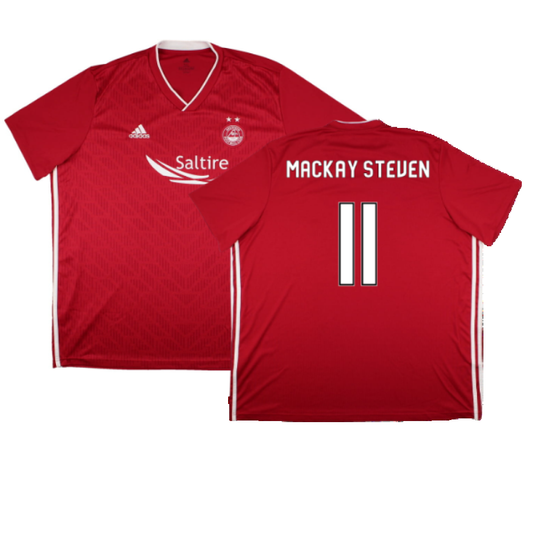 Aberdeen 2018-19 Home Shirt (3XL) (Very Good) (Mackay Steven 11)_0