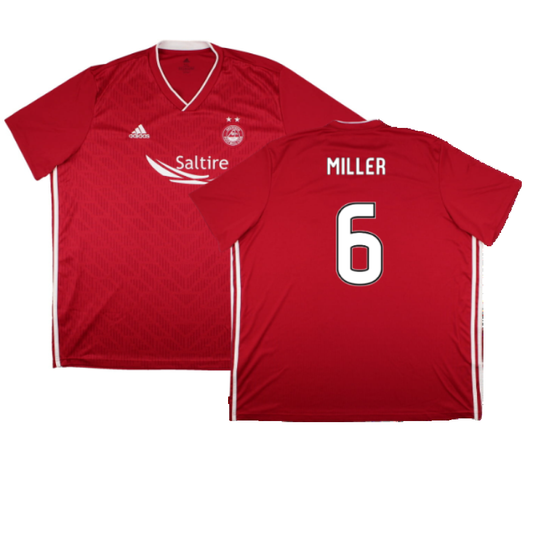 Aberdeen 2018-19 Home Shirt (S) (Excellent) (Miller 6)_0