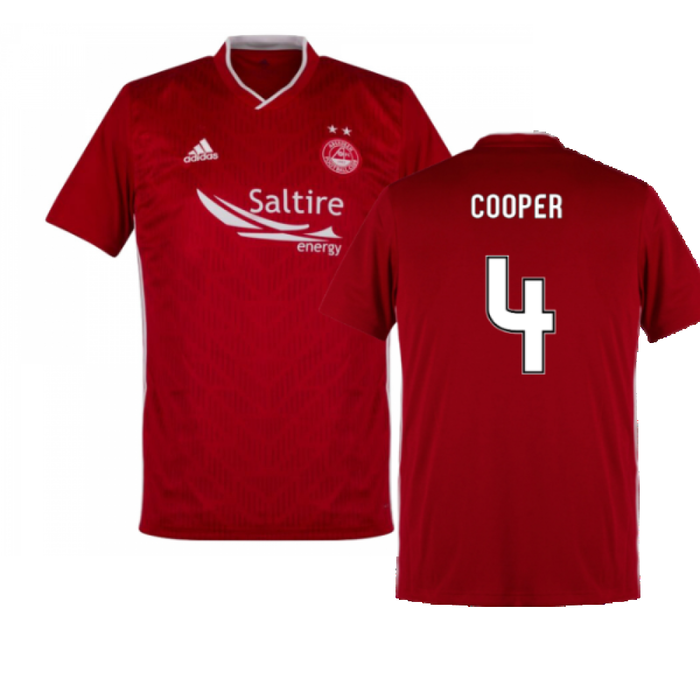 Aberdeen 2019-20 Home Shirt (XS) (Excellent) (Cooper 4)