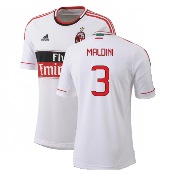 AC Milan 2012-13 Away Shirt (M) (Good) (Maldini 3)