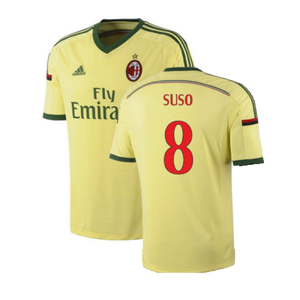 AC Milan 2014-15 Third Shirt (XL) (Very Good) (Suso 8)_0