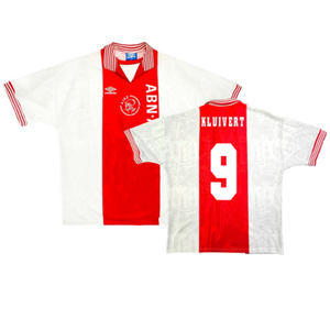 Ajax 1996-97 Home Shirt (Excellent) (Kluivert 9)_0