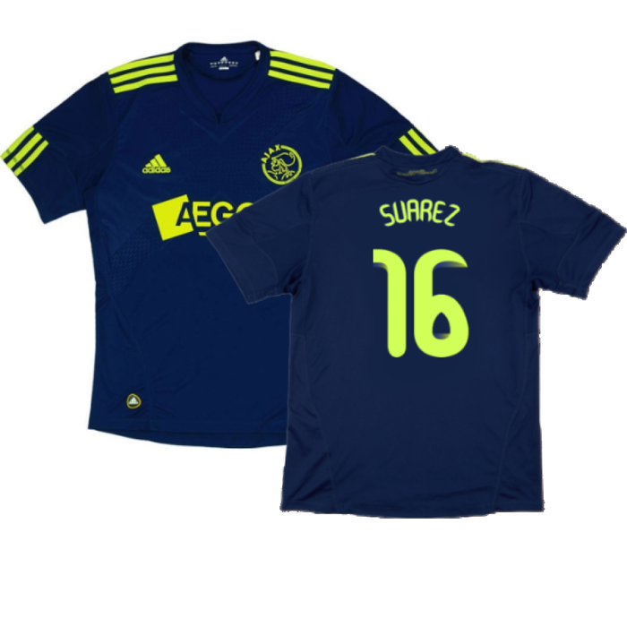 Ajax 2010-11 Away Shirt (XL) (Excellent) (Suarez 16)