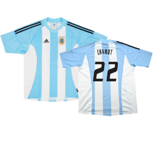 Argentina 2002-04 Home Shirt (L) (Excellent) (Chamot 22)_0