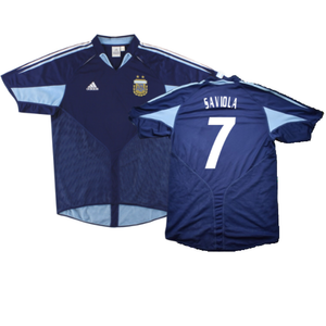 Argentina 2004-05 Away Shirt (XL) Batistuta #9 (BNWT) (Saviola 7)_0