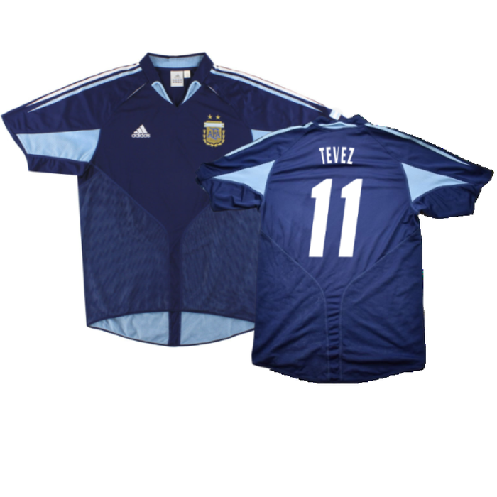 Argentina 2004-05 Away Shirt (XL) Batistuta #9 (BNWT) (Tevez 11)