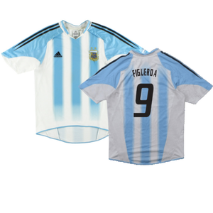 Argentina 2004-05 Home Shirt (XL) (Good) (Figueroa 9)_0