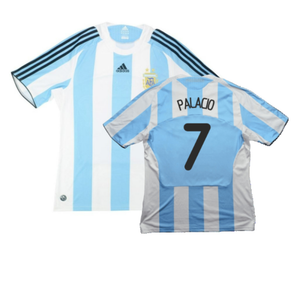 Argentina 2008-09 Home Shirt (L) (Very Good) (Palacio 7)_0