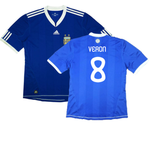 Argentina 2010-11 Away Shirt (S) (Very Good) (Veron 8)_0