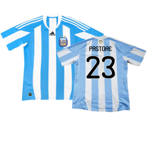 Argentina 2010-11 Home (L) (Excellent) (Pastore 23)_0