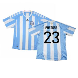 Argentina 2010-11 Home Shirt (Excellent) (Pastore 23)_0