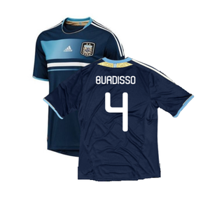 Argentina 2011-2012 Away Shirt (Good) (Burdisso 4)_0