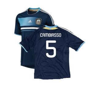 Argentina 2011-2012 Away Shirt (Good) (Cambiasso 5)_0