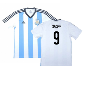 Argentina 2013-15 Basic Home Shirt (Very Good) (Crespo 9)_0