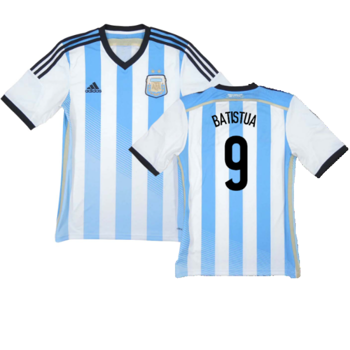 Argentina 2014-15 Home Shirt (XL) (Very Good) (Batistua 9)