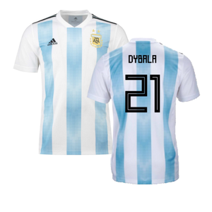 Argentina 2018-19 Home Shirt (LB) (Dybala 21) (BNWT)_0