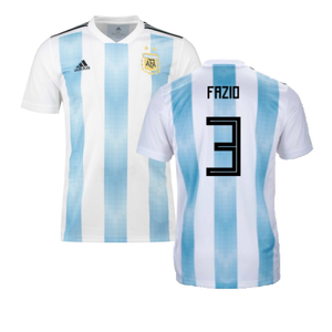 Argentina 2018-19 Home Shirt (LB) (Fazio 3) (BNWT)_0