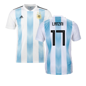 Argentina 2018-19 Home Shirt (XL) (Excellent) (Lanzini 17)_0