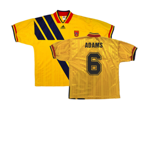 Arsenal 1993-94 Away Shirt (Excellent) (Adams 6)_0