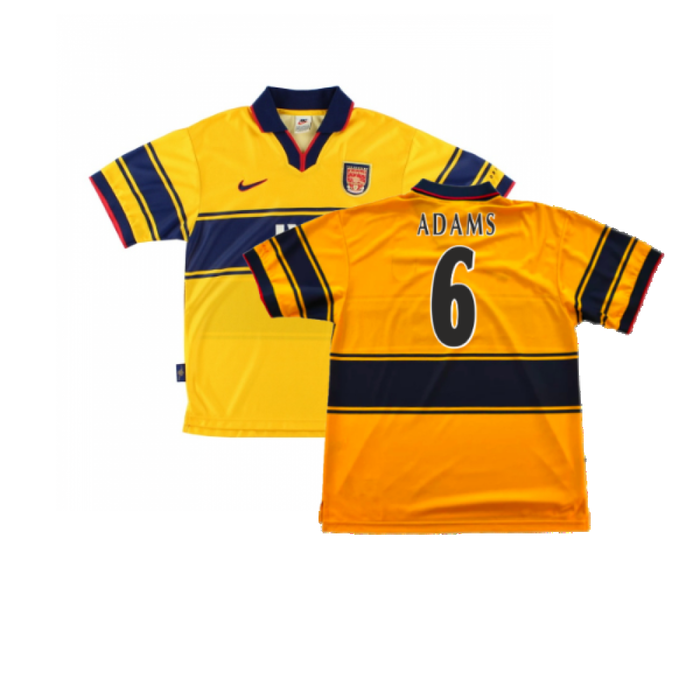 Arsenal 1997-99 Away Shirt (Excellent) (Adams 6)