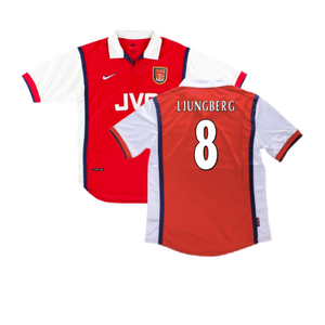 Arsenal 1998-99 Home Shirt (S) (Very Good) (Overmars 11)_0