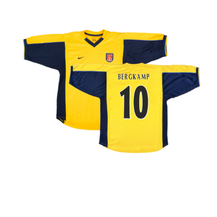 Arsenal 1999-2001 Away Shirt (2XL) (Excellent) (Bergkamp 10)