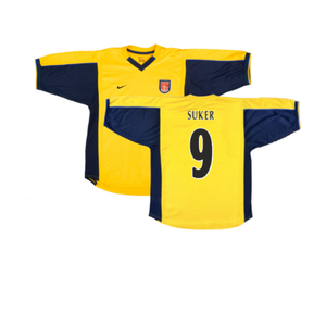 Arsenal 1999-2001 Away Shirt (2XL) (Excellent) (Suker 9)_0