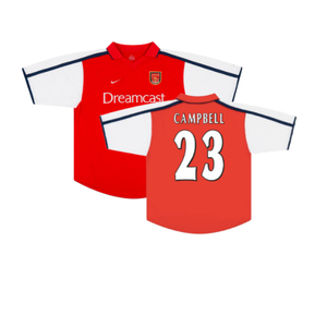 Arsenal 2000-02 Home Shirt (XL Boys) (Good) (Campbell 23)_0