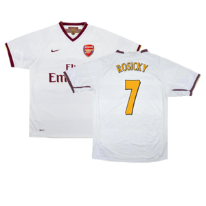 Arsenal 2007-08 Away Shirt (XL) (Excellent) (Rosicky 7)_0