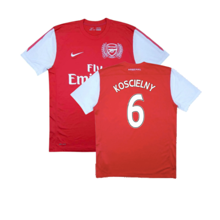 Arsenal 2011-12 Home Shirt (L) (Very Good) (KOSCIELNY 6)