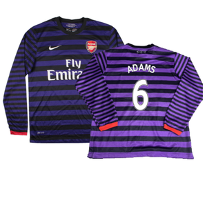 Arsenal 2012-13 Away Long Sleeve Shirt (M) (Good) (Adams 6)_0