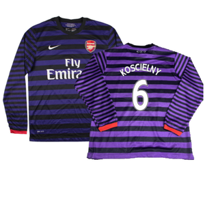 Arsenal 2012-13 Away Long Sleeve Shirt (M) (Good) (Koscielny 6)_0