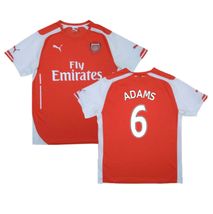 Arsenal 2014-15 Home Shirt (L) (ADAMS 6) (Very Good)