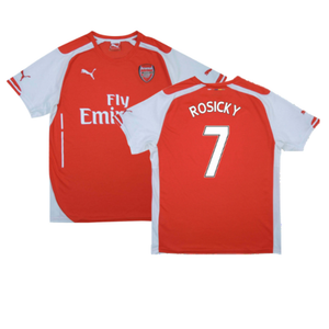 Arsenal 2014-15 Home Shirt (M) (Excellent) (Rosicky 7)_0