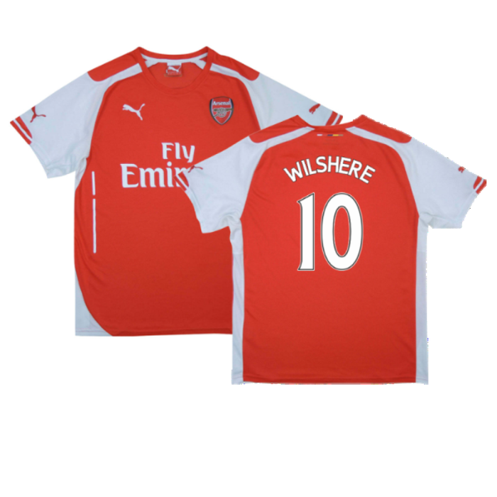 Arsenal 2014-15 Home Shirt (M) (Mint) (Wilshere 10)