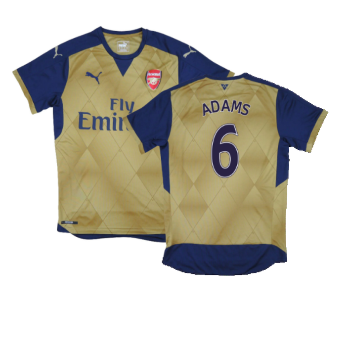 Arsenal 2015-16 Away Shirt (XL) (Fair) (ADAMS 6)