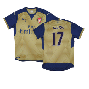 Arsenal 2015-16 Away Shirt (XL) (Fair) (Alexis 17)_0