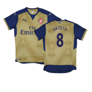 Arsenal 2015-16 Away Shirt (XL) (Fair) (ARTETA 8)_0