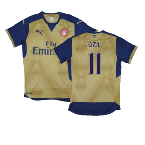 Arsenal 2015-16 Away Shirt (XL) (Fair) (Ozil 11)_0