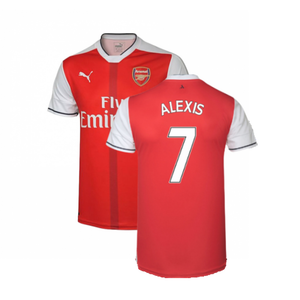 Arsenal 2016-17 Home Shirt (L) (Excellent) (Alexis 7)_0