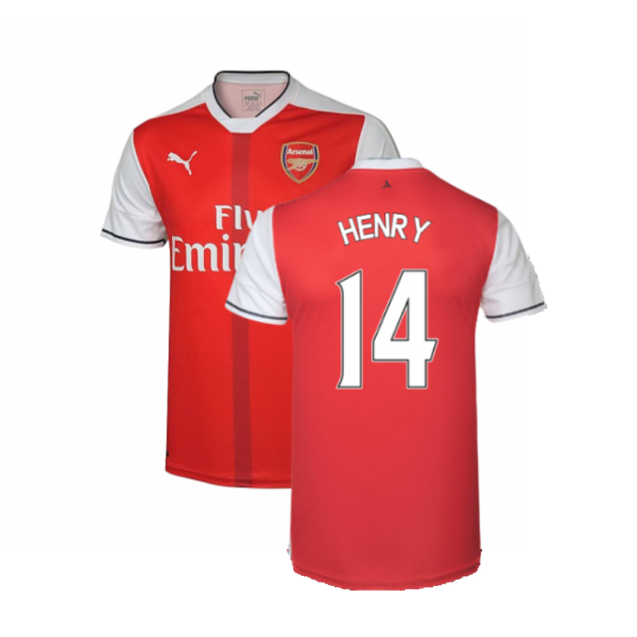 Arsenal 2016-17 Home Shirt (XS) (Excellent) (Henry 14)