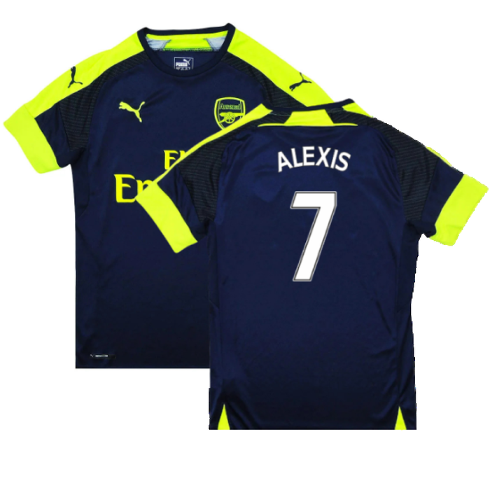 Arsenal 2016-17 Third Shirt (XXL) (Mint) (Alexis 7)