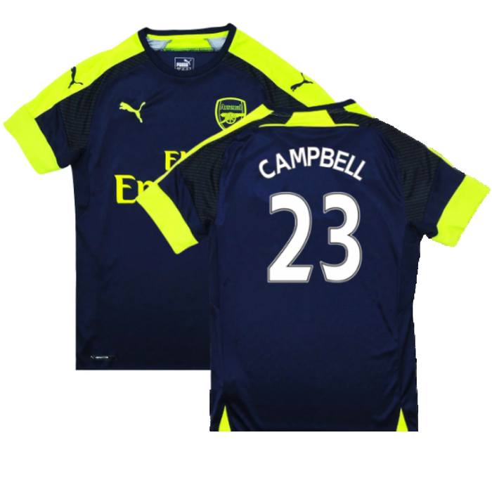 Arsenal 2016-17 Third Shirt (XXL) (Mint) (CAMPBELL 23)