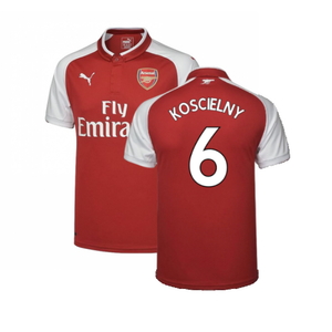 Arsenal 2017-18 Home Shirt (XL) (Very Good) (Koscielny 6)_0