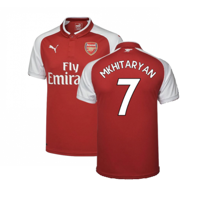 Arsenal 2017-18 Home Shirt (XS) (Very Good) (Mkhitaryan 7)