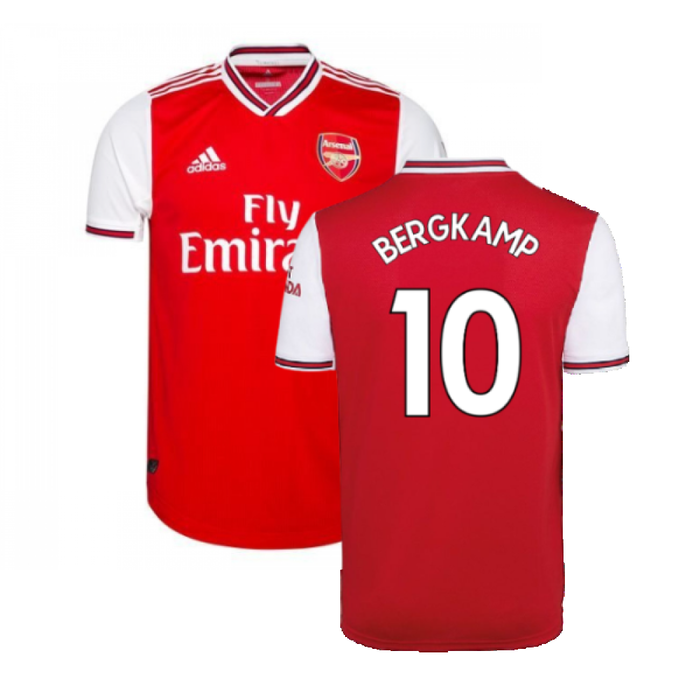 Arsenal 2019-20 Home Shirt (XL) (Very Good) (BERGKAMP 10)