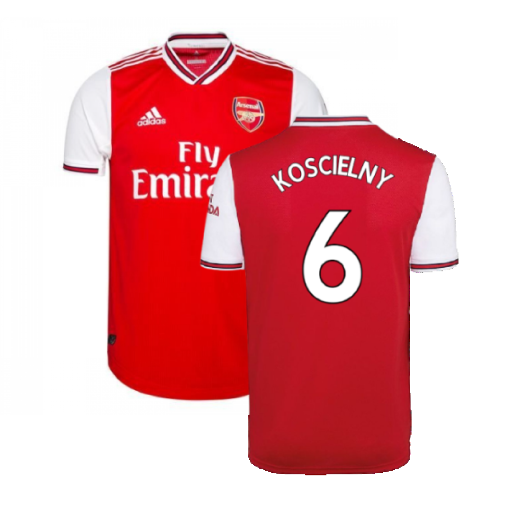 Arsenal 2019 20 Home Shirt XL Very Good KOSCIELNY 6 Classic Football Kit