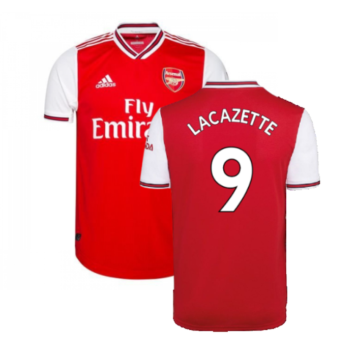 Arsenal 2019 20 Home Shirt M Excellent LACAZETTE 9 Classic Football Kit